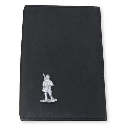 Fly Fishing License Holder Black Leather
