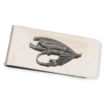 Fly Fishing Stainless Steel Money Clip