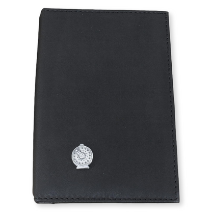 Fly Fishing License Holder Black Leather