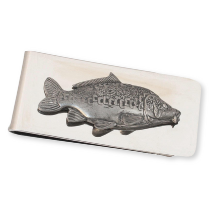 Coarse Fishing Stainless Steel Money Clip