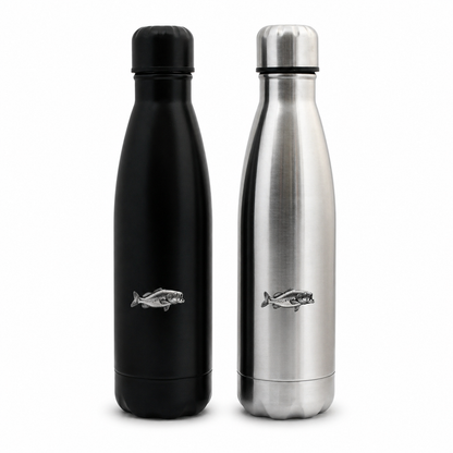 Sea Fishing Vacuum Flask 500ml Insulated Silver Or Black