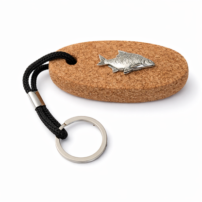Floating Cork Keyring Coarse Fishing Design