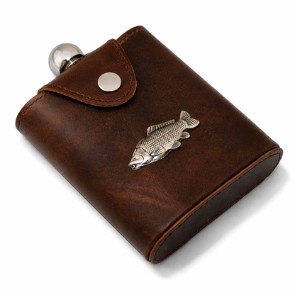 Coarse Fishing Hip Flask In Popper Jacket