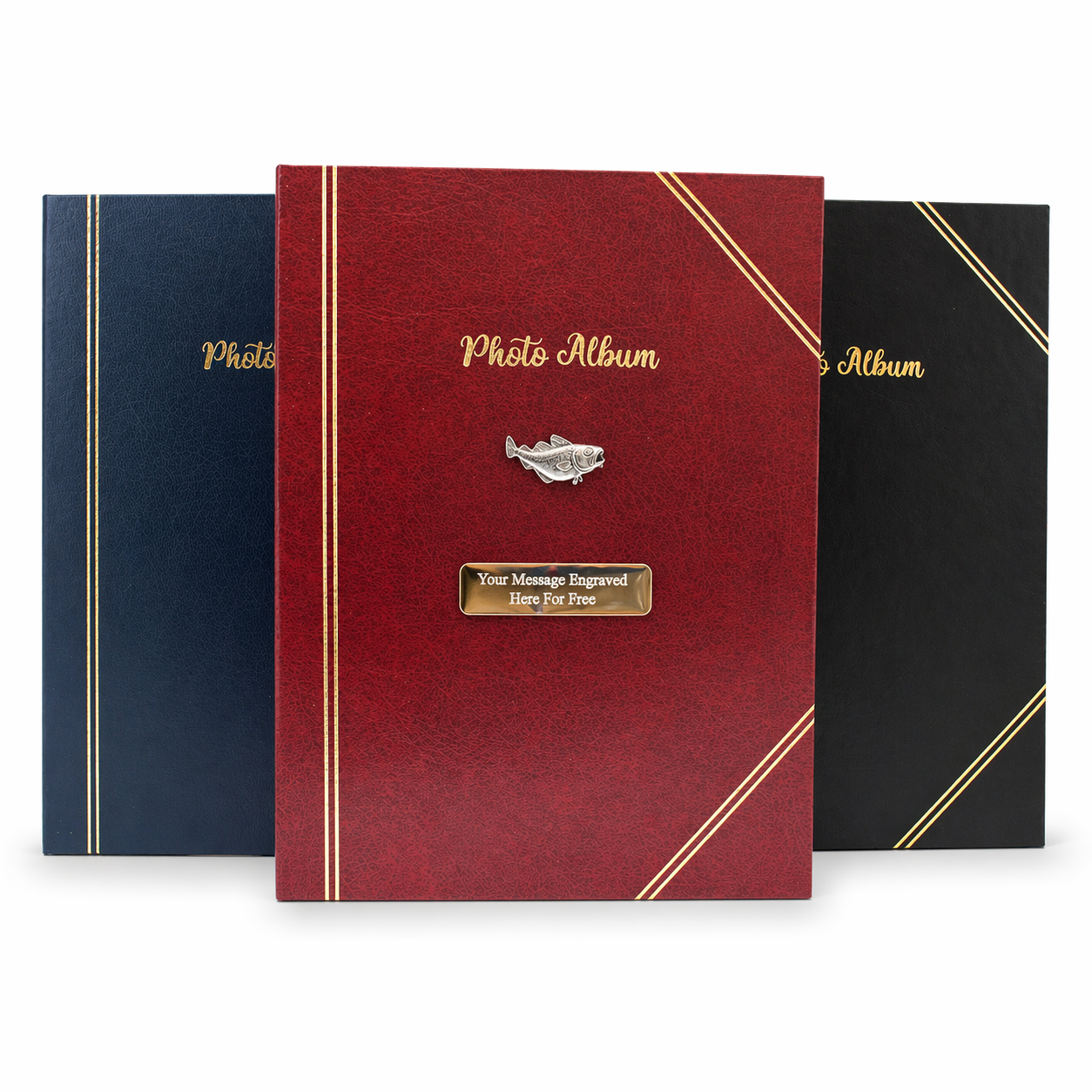 Sea Fishing Photo Album | Cod, Marlin, Tuna & more | Fishing Gift