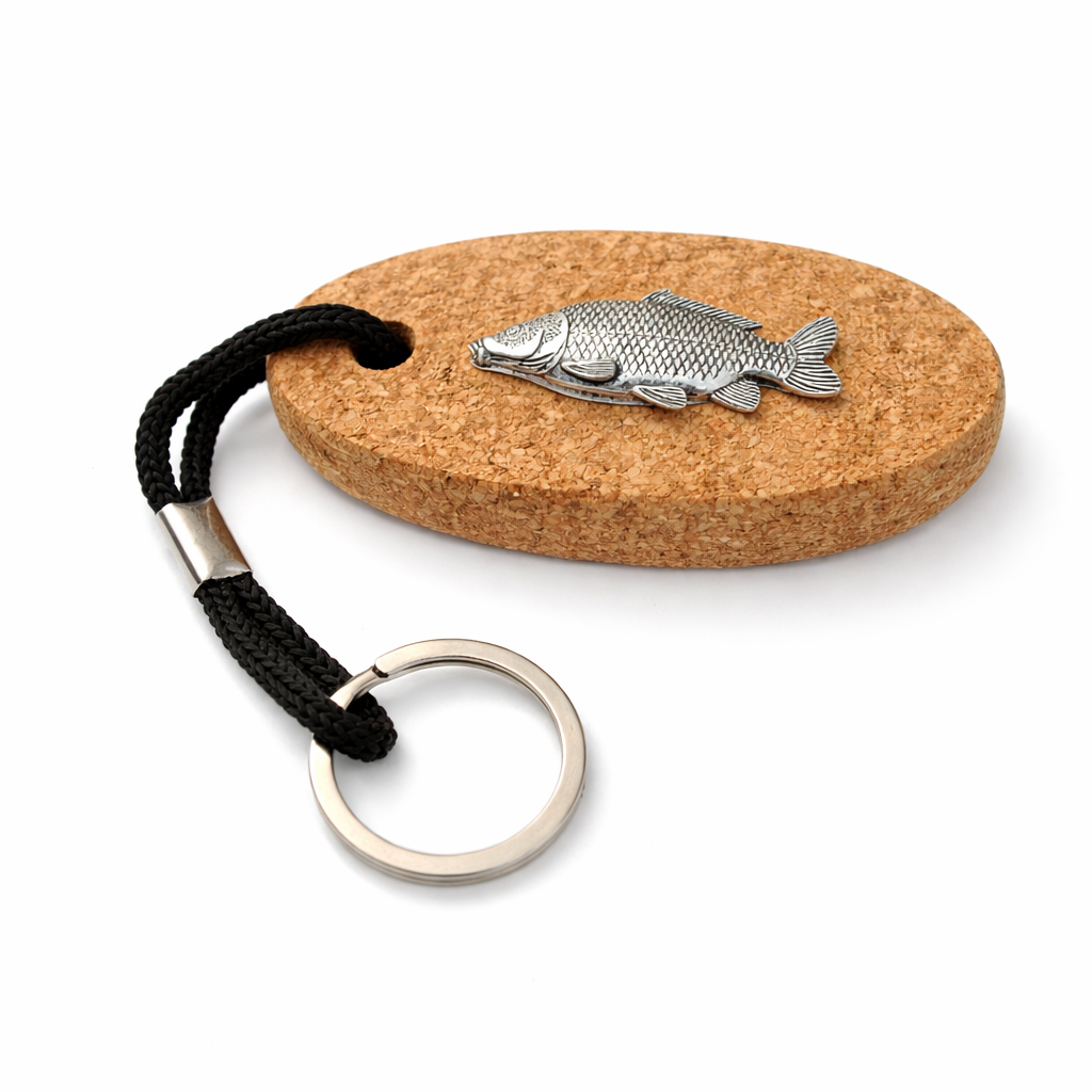 Floating Cork Keyring Coarse Fishing Design