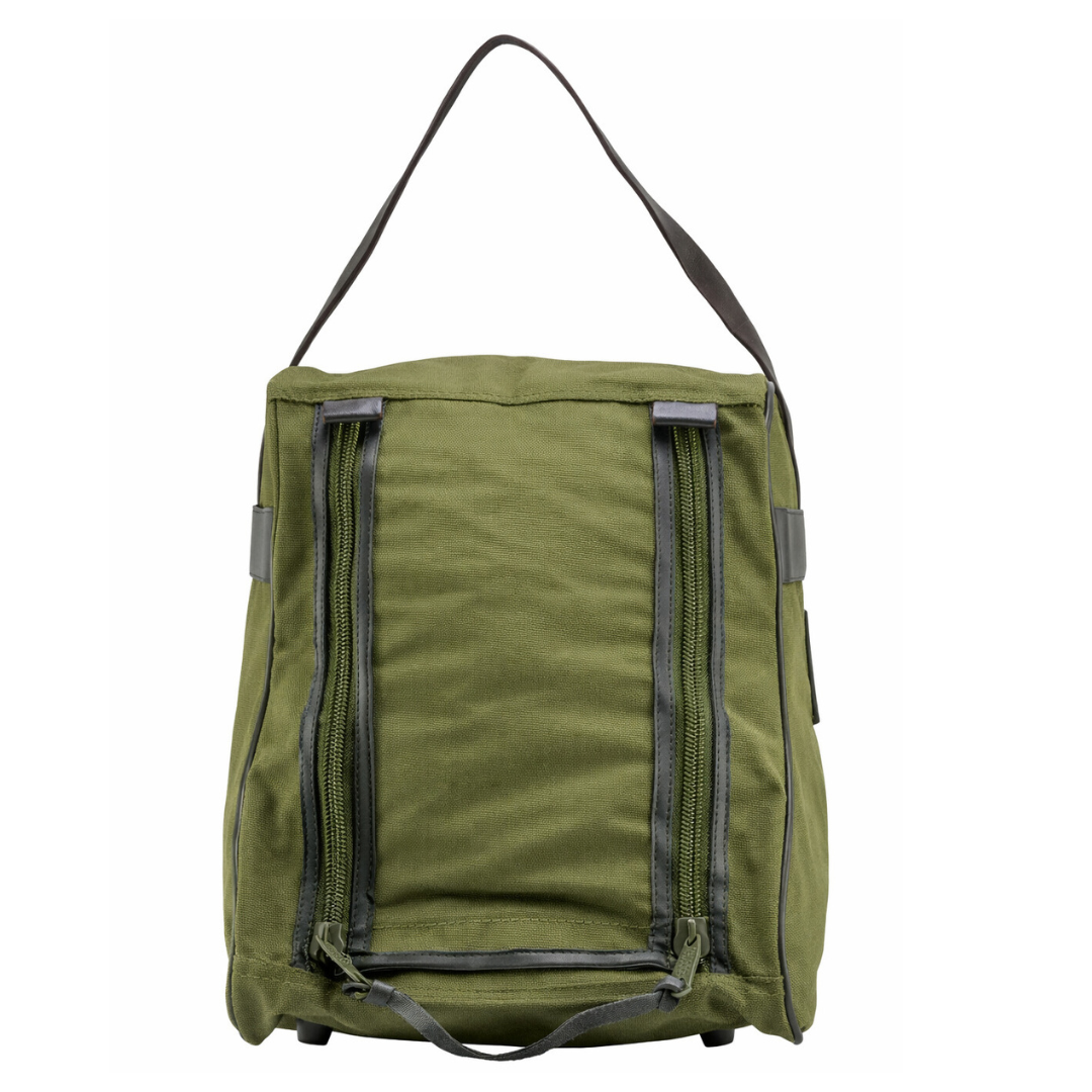 Personalised Embossed Initials Green Boot Bag