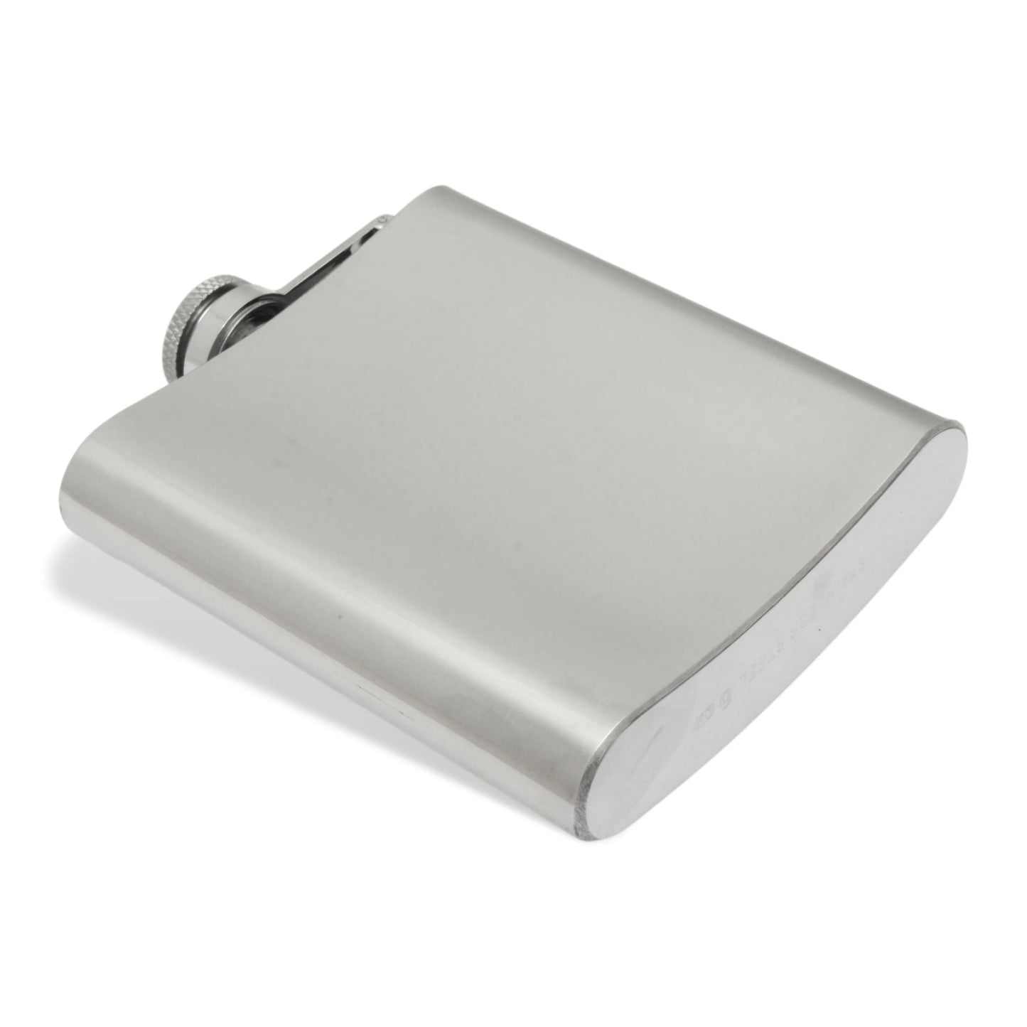 Fishing Silver Hip Flask Personalised
