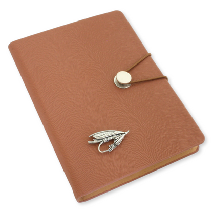 Ultimate Fishing Bundle: Fly Case, Fishing Logbook, and Hip Flask