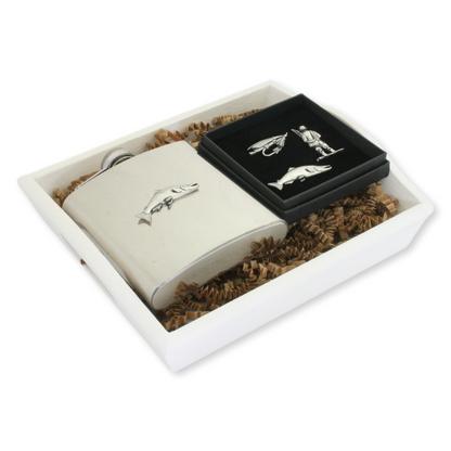 The Salmon & Spirit Gift Set: A Refined Collection of Fishing-Inspired Elegance