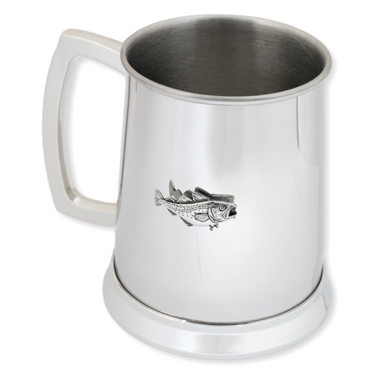 Sea Fishing Metal Tankard 500ml Personalised Engraving
