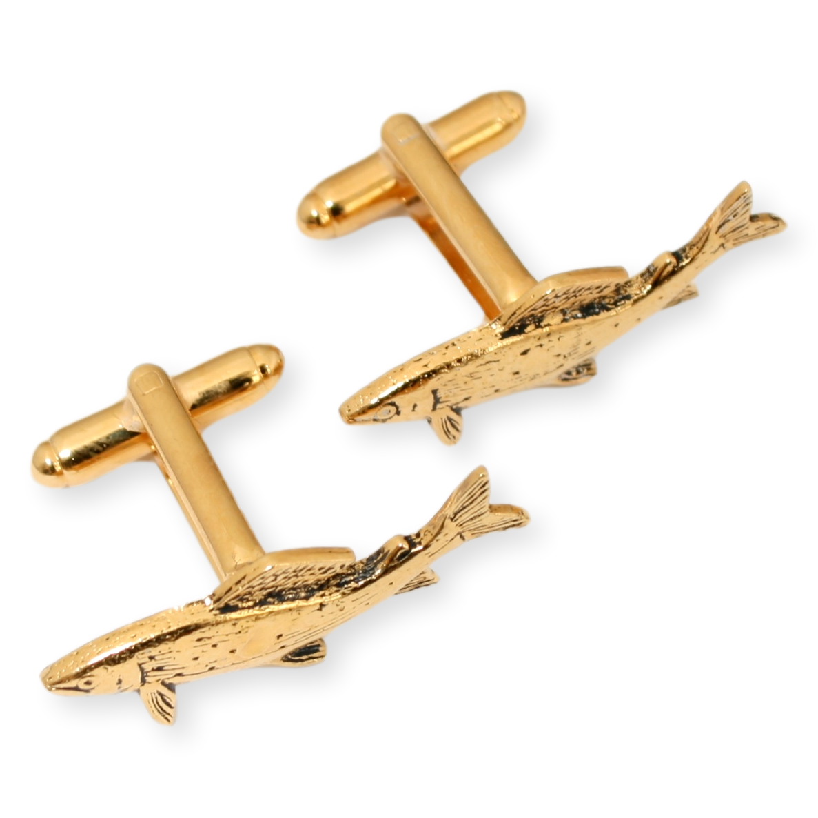 Grayling Gold Plated Cufflinks With Engraving Option