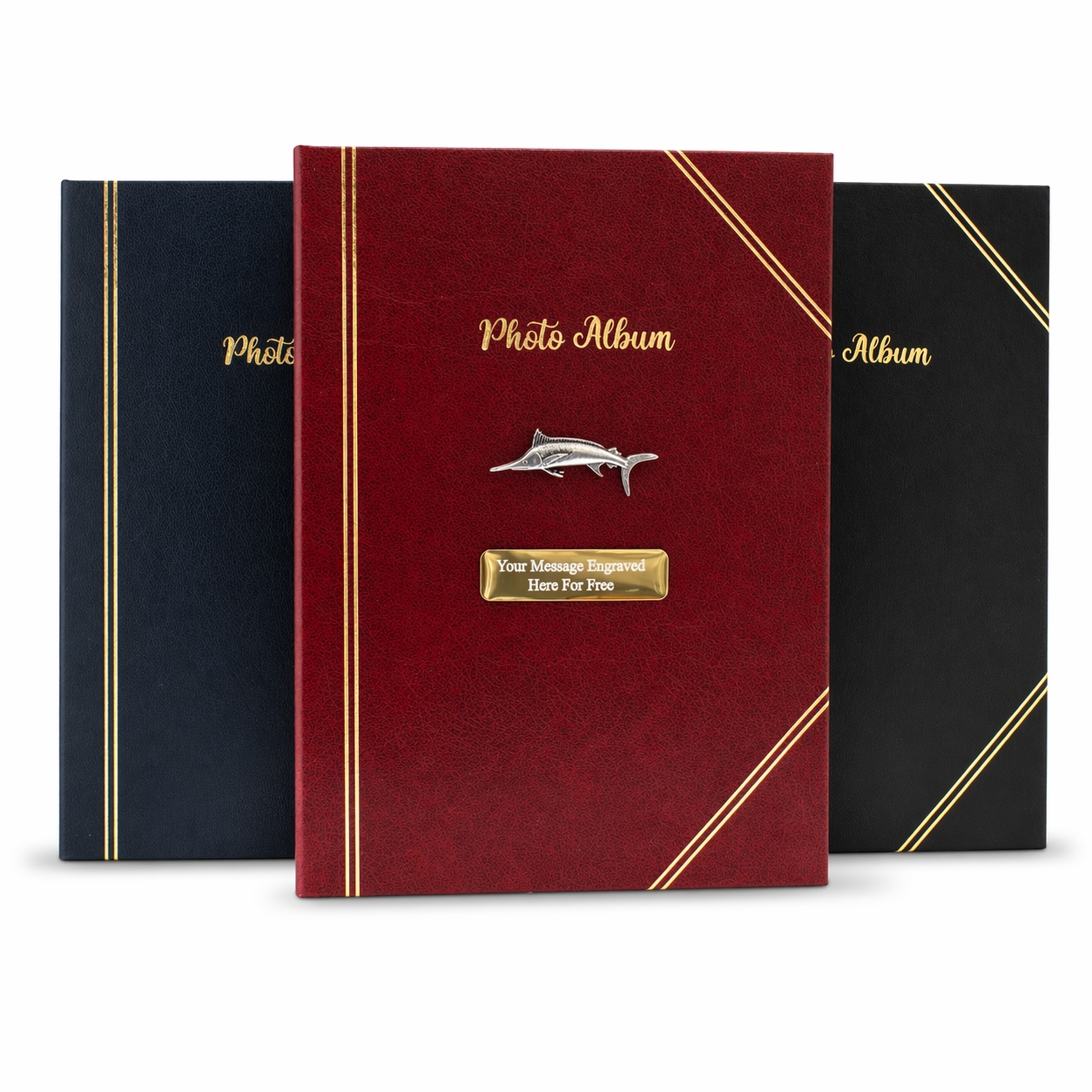 Sea Fishing Photo Album | Cod, Marlin, Tuna & more | Fishing Gift
