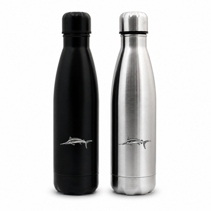 Sea Fishing Vacuum Flask 500ml Insulated Silver Or Black