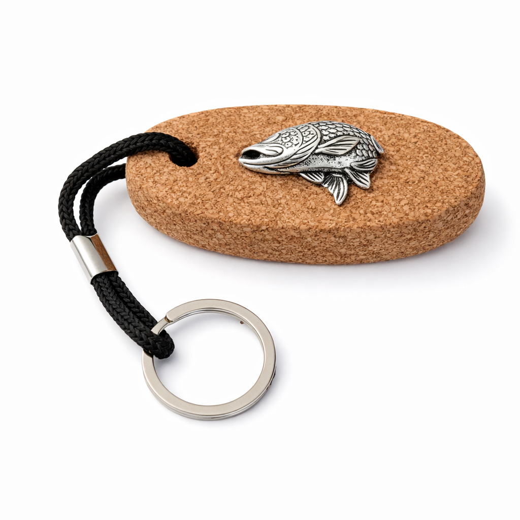 Floating Cork Keyring Coarse Fishing Design
