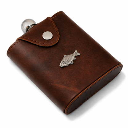 Coarse Fishing Hip Flask In Popper Jacket