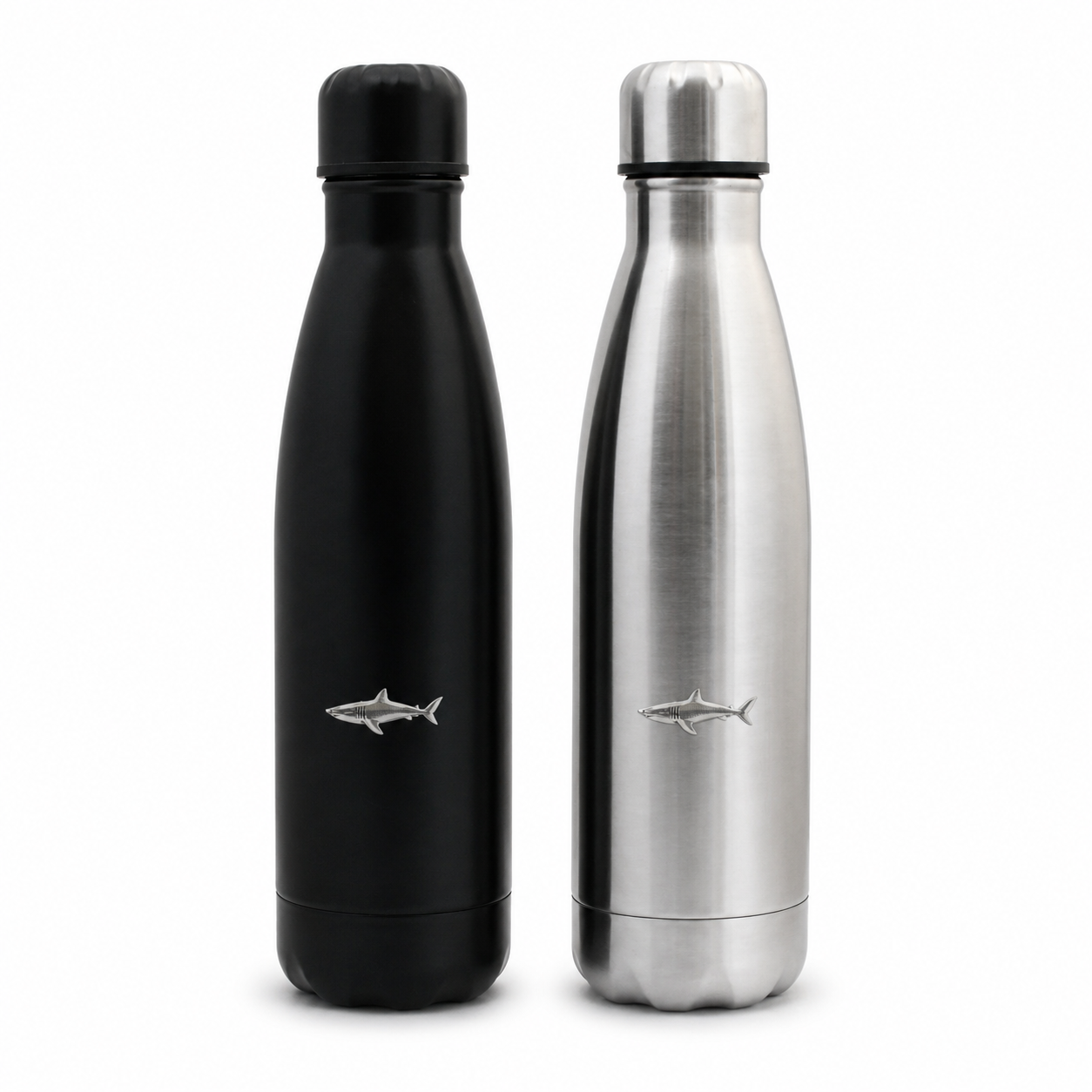 Sea Fishing Vacuum Flask 500ml Insulated Silver Or Black