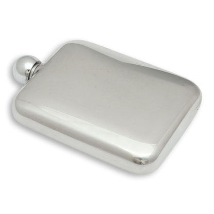Fly Fishing 6oz Flask In Leather Popper Jacket