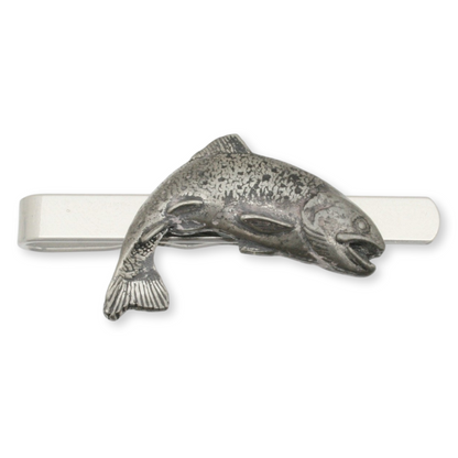 Fly Fishing Gentleman’s Hamper: Tie, Cufflinks, Tie Clip, and Wallet Set