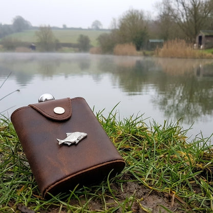 Coarse Fishing Hip Flask In Popper Jacket