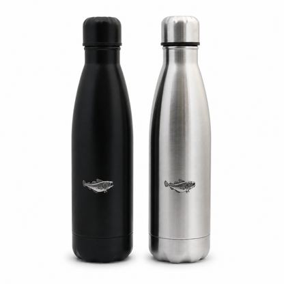 Sea Fishing Vacuum Flask 500ml Insulated Silver Or Black