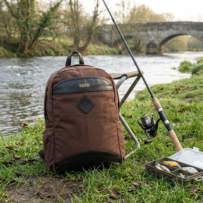Personalised Backpack Angling Rucksack