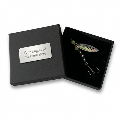 Personalised Fishing Spinners Treble Hook RANDOMLY SELECTED