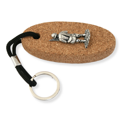 Fly Fishing Floating Cork Keyring
