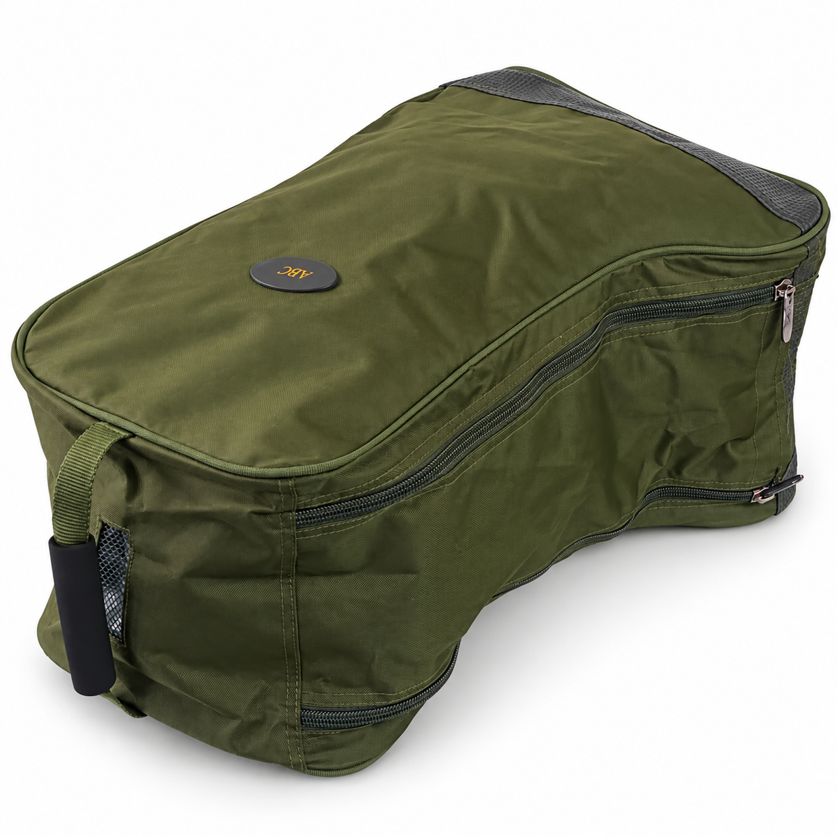 Personalised Green Canvas Welly Boot Storage Bag