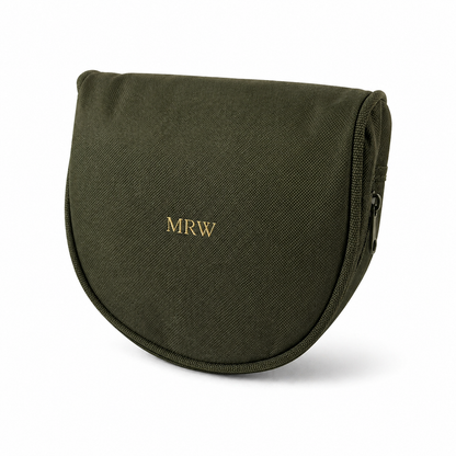 Personalised Fishing Reel Case Foil Embossed