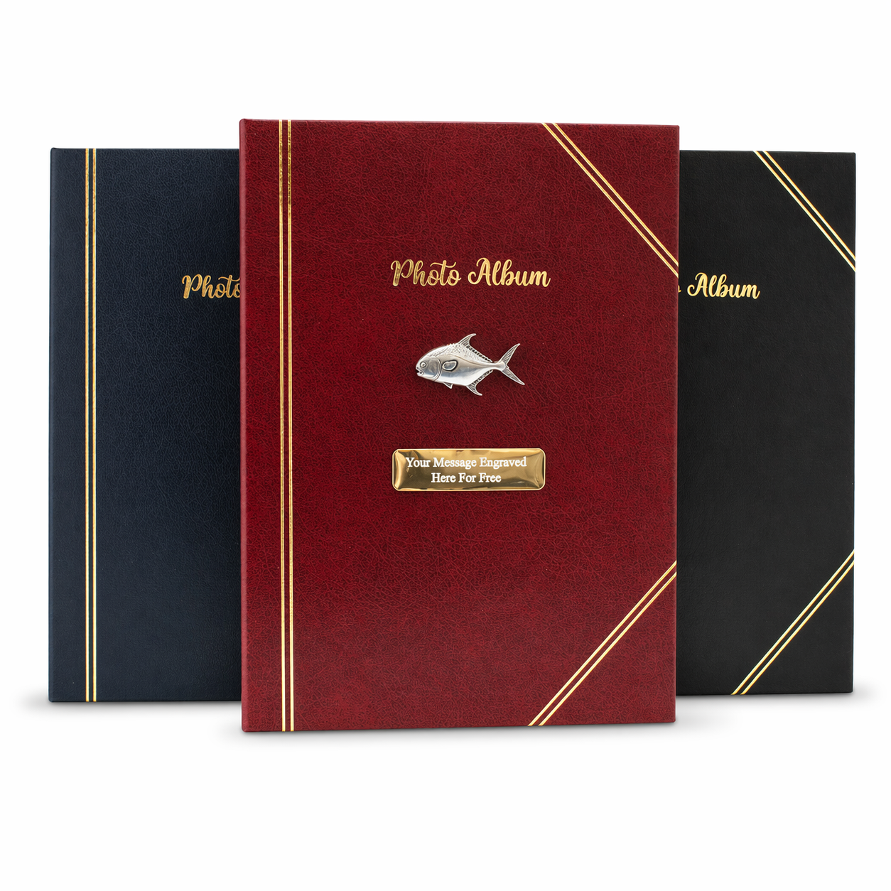 Sea Fishing Photo Album | Cod, Marlin, Tuna & more | Fishing Gift