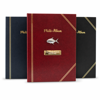 Sea Fishing Photo Album | Cod, Marlin, Tuna & more | Fishing Gift