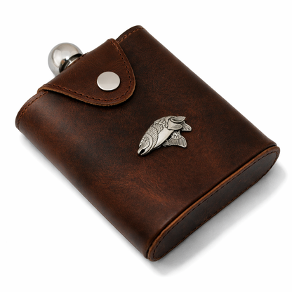 Coarse Fishing Hip Flask In Popper Jacket