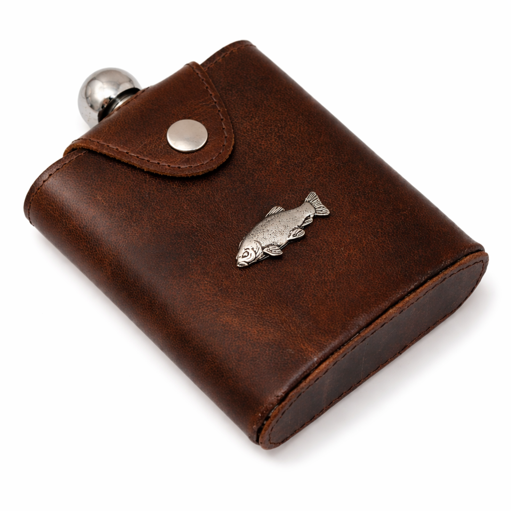Coarse Fishing Hip Flask In Popper Jacket