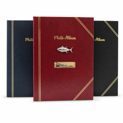 Sea Fishing Photo Album | Cod, Marlin, Tuna & more | Fishing Gift