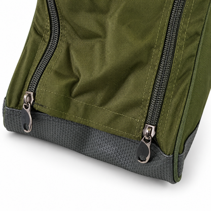 Personalised Green Canvas Welly Boot Storage Bag